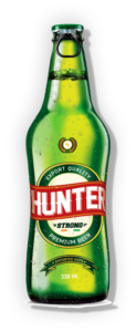 Hunter Strong Ribbon Hunter Strong Premium Beer by SOM Group Of Companies